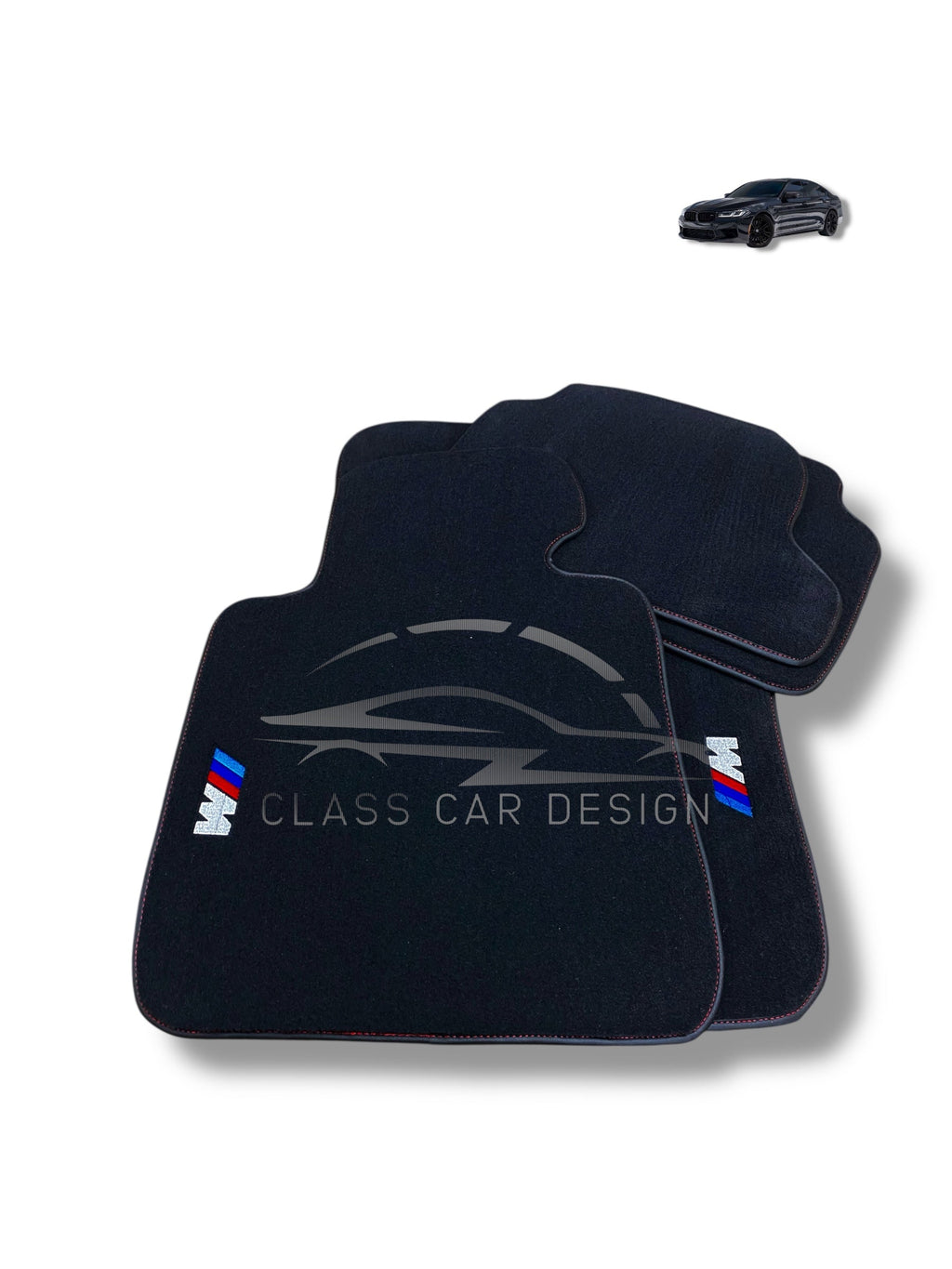 BMW 3 Series E92 Coupe Floor Mats (2007–2013) – Custom Fit Luxury Velour Car Mats – Premium Carpet Set