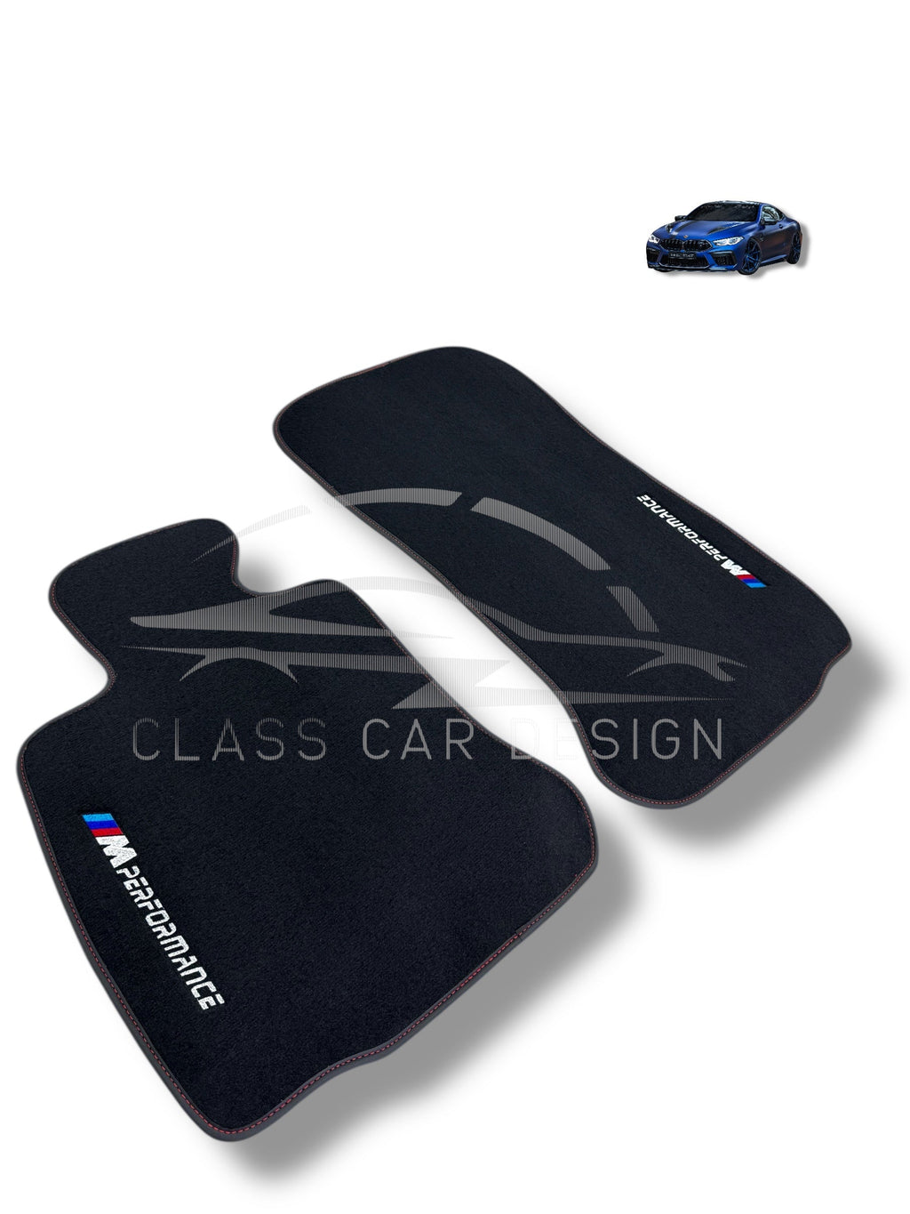 BMW 3 Series E92 Coupe Floor Mats (2007–2013) – Custom Fit Luxury Velour Car Mats – Premium Carpet Set