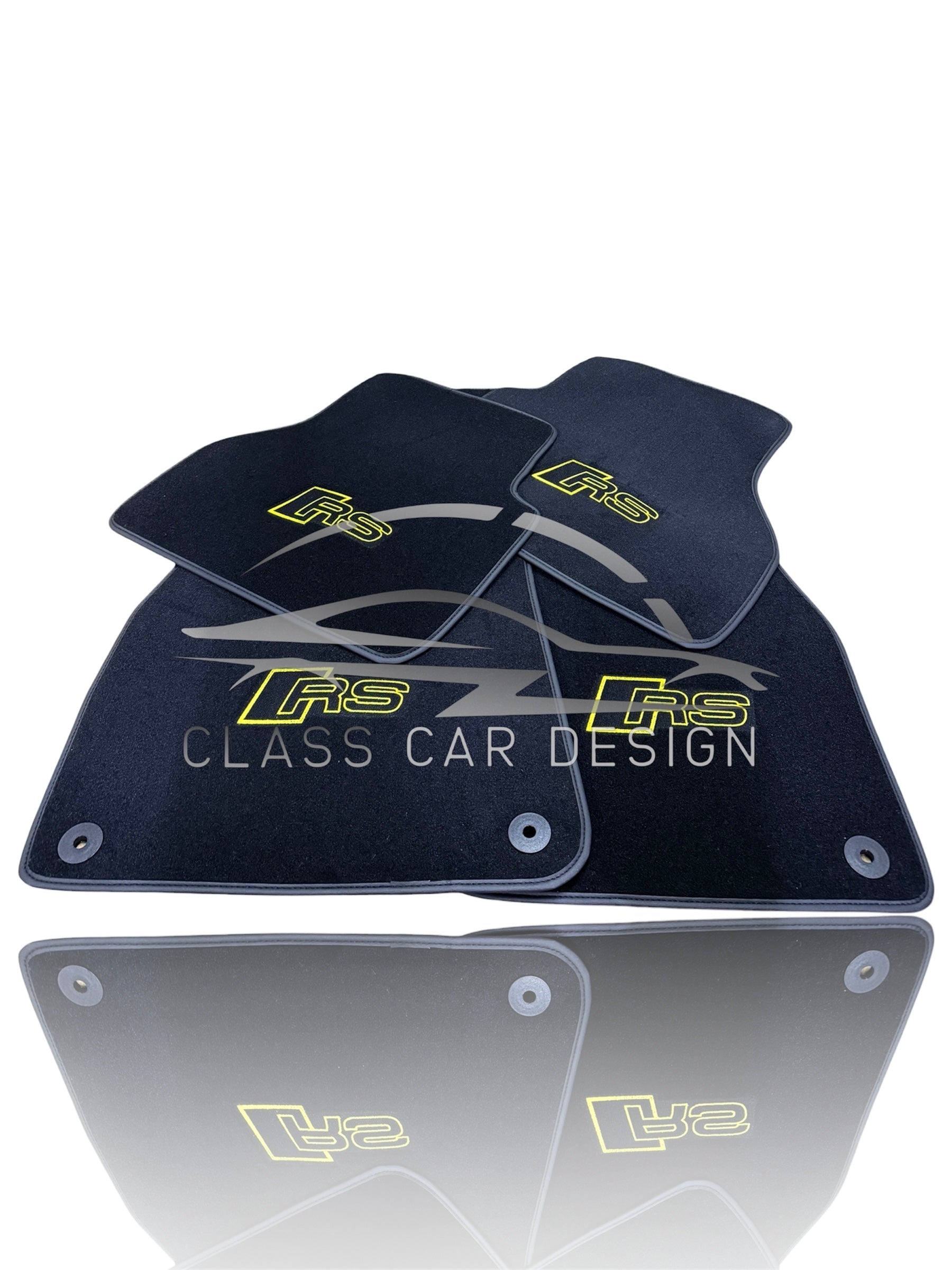 Audi RS 7 C7 5-Door Sportback Floor Mats (2013-2018) – Custom Fit Luxury Velour Carpet Set