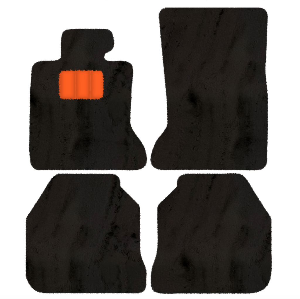 Rolls-Royce Ghost Series I RR2 (2010-2014) Sedan - Sheepskin Length, Various Color Options Custom Fit Premium Velour Floor Mats