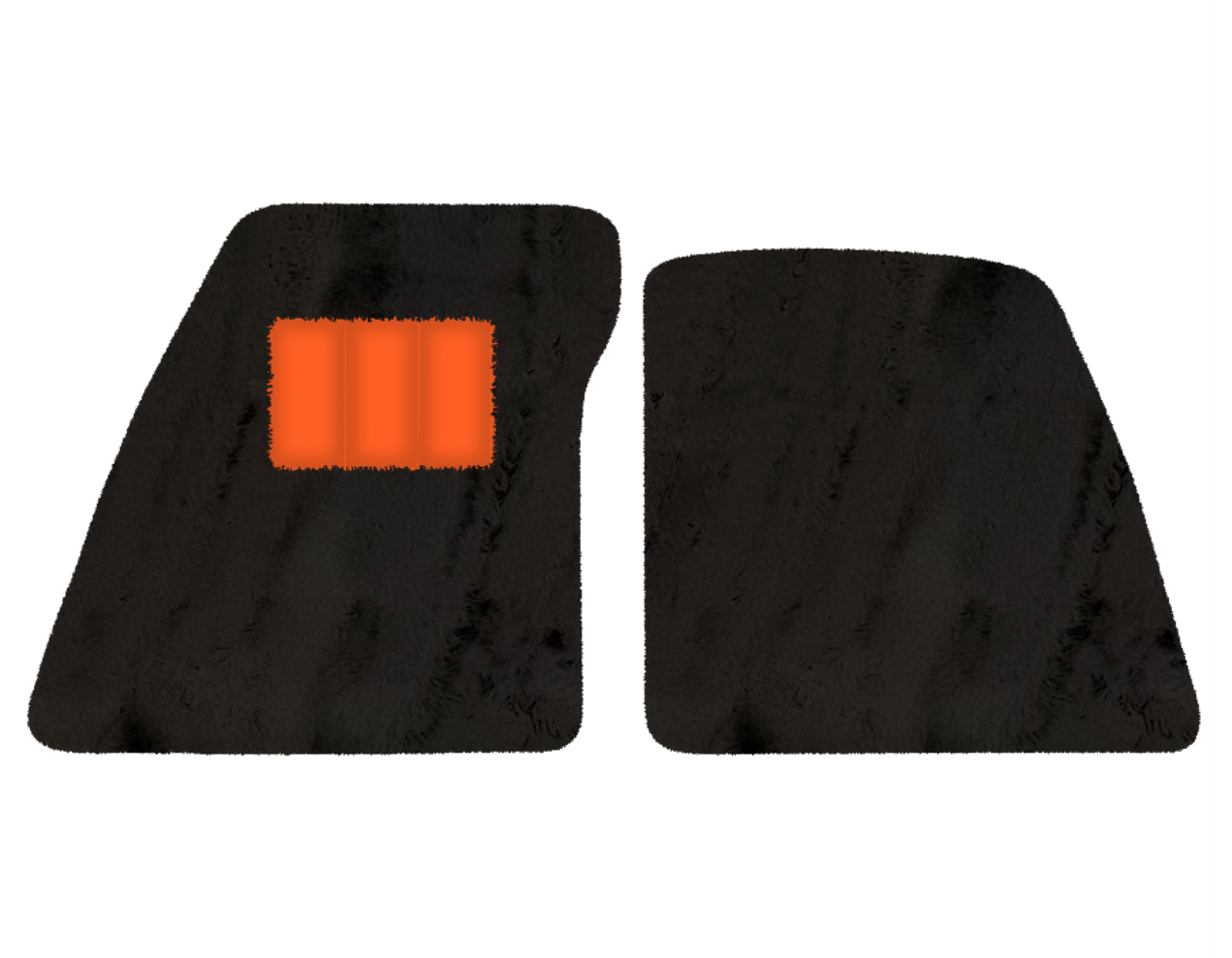Ferrari SF90 Stradale (2019-2024) - Sheepskin Length, Various Color Options Custom Fit Premium Velour Floor Mats