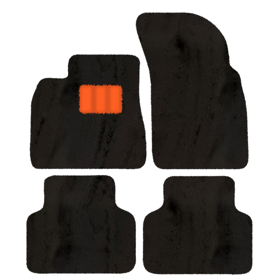Bentley Bentayga (2015-2023) - Sheepskin Length, Various Color Options Custom Fit Premium Velour Floor Mats