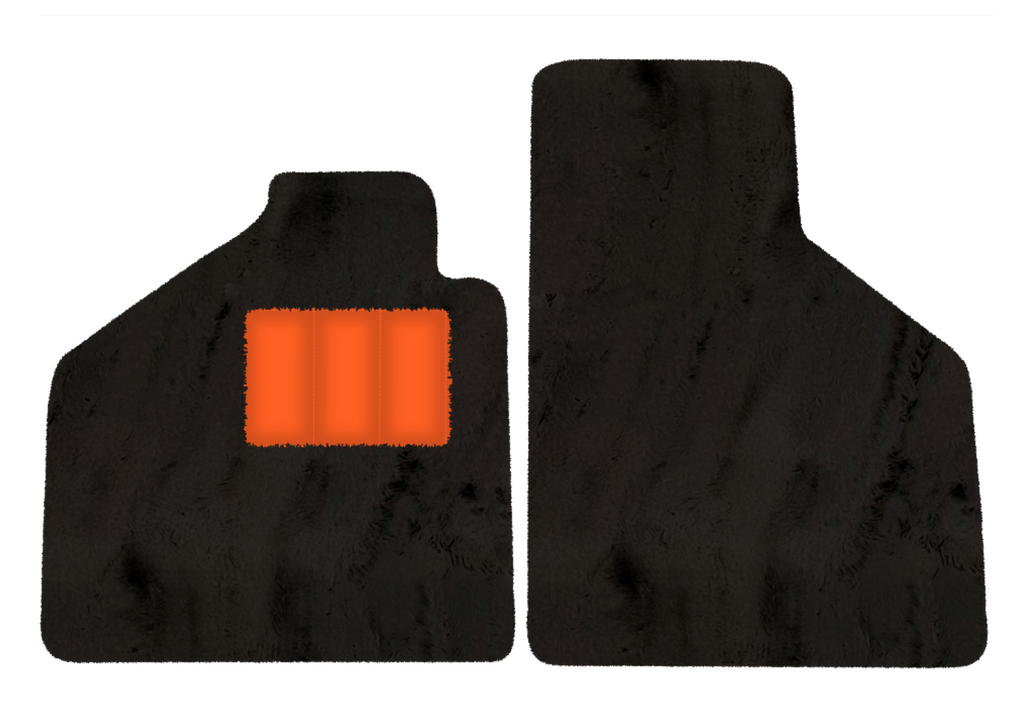 Lamborghini Diablo (1990-2001) - Sheepskin Length, Various Color Options Custom Fit Premium Velour Floor Mats