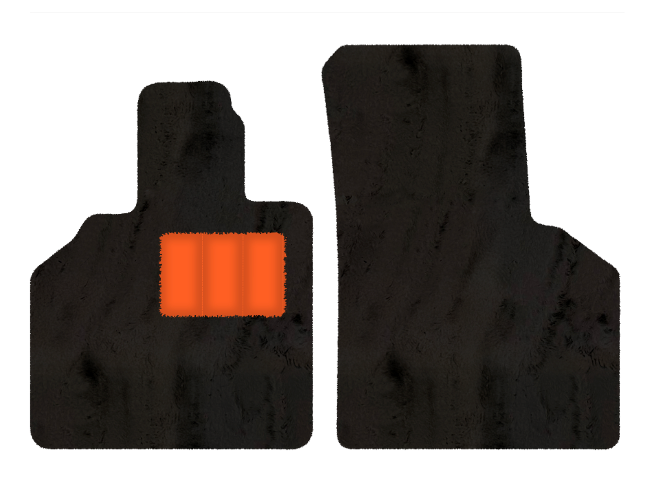 Lamborghini Gallardo (2004-2014) - Sheepskin Length, Various Color Options Custom Fit Premium Velour Floor Mats