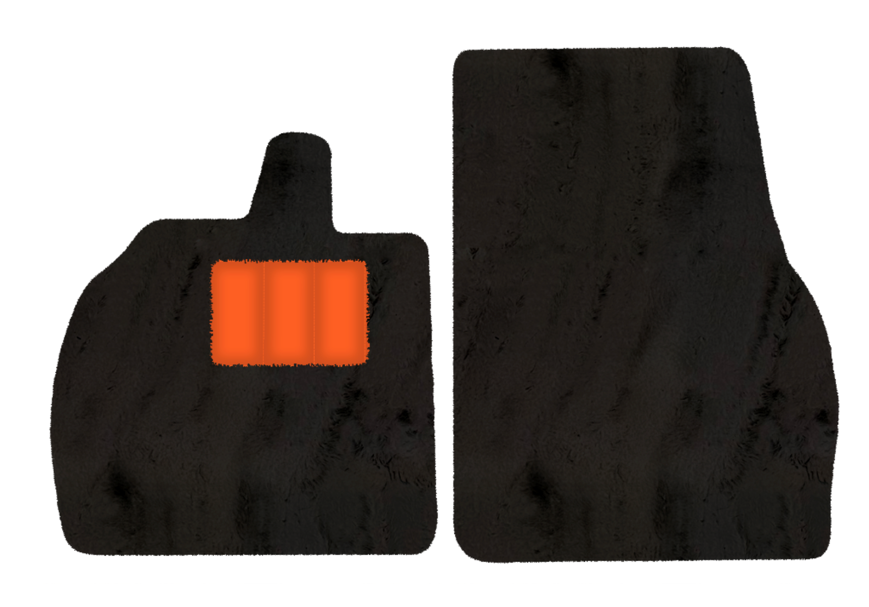 Lamborghini Revuelto (2024-2025) - Sheepskin Length, Various Color Options Custom Fit Premium Velour Floor Mats