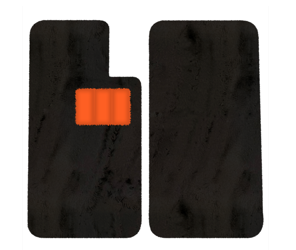Aston Martin V8 Virage (1989-1995) Coupe - Sheepskin Length, Various Color Options Custom Fit Premium Velour Floor Mats