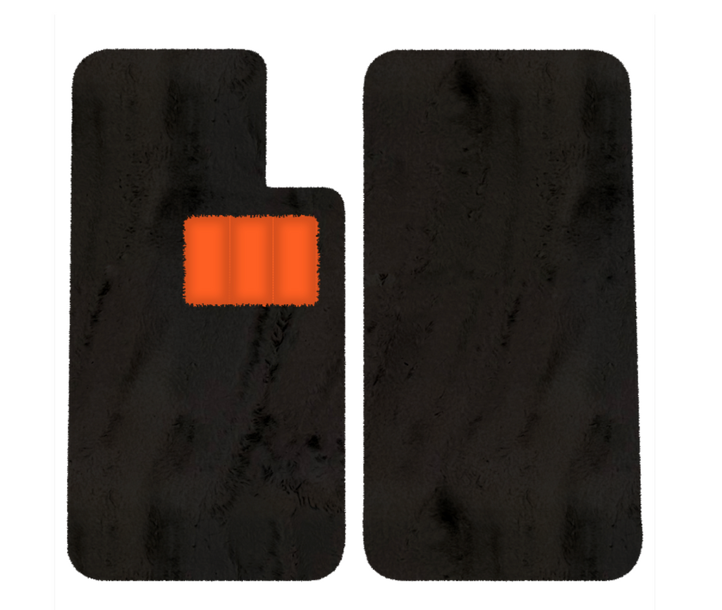 Aston Martin V8 Virage (1989-1995) Coupe - Sheepskin Length, Various Color Options Custom Fit Premium Velour Floor Mats