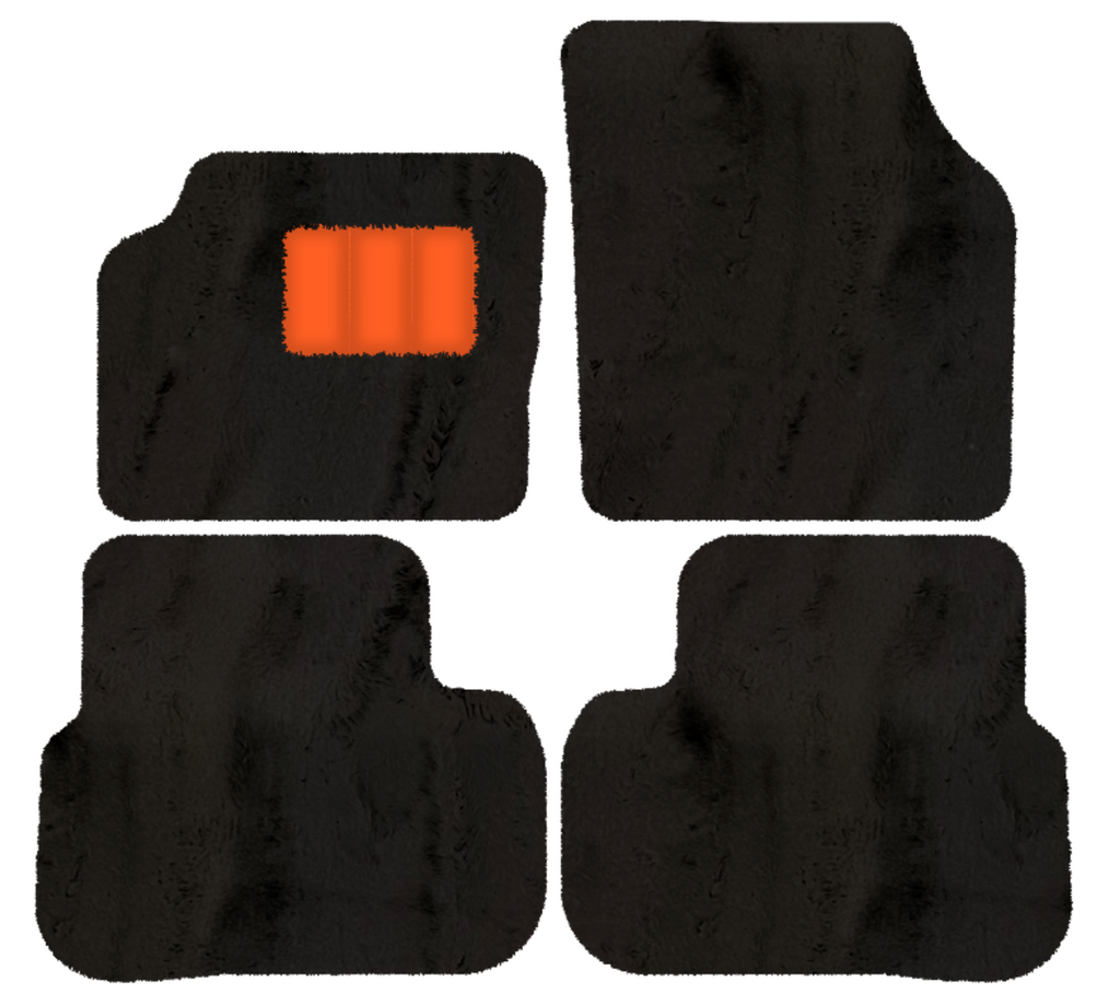 Land Rover Discovery Sport (2015-2019) - Sheepskin Length, Various Color Options Custom Fit Premium Velour Floor Mats
