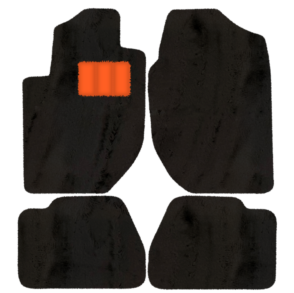 Land Rover Freelander (2003-2007) - Sheepskin Length, Various Color Options Custom Fit Premium Velour Floor Mats