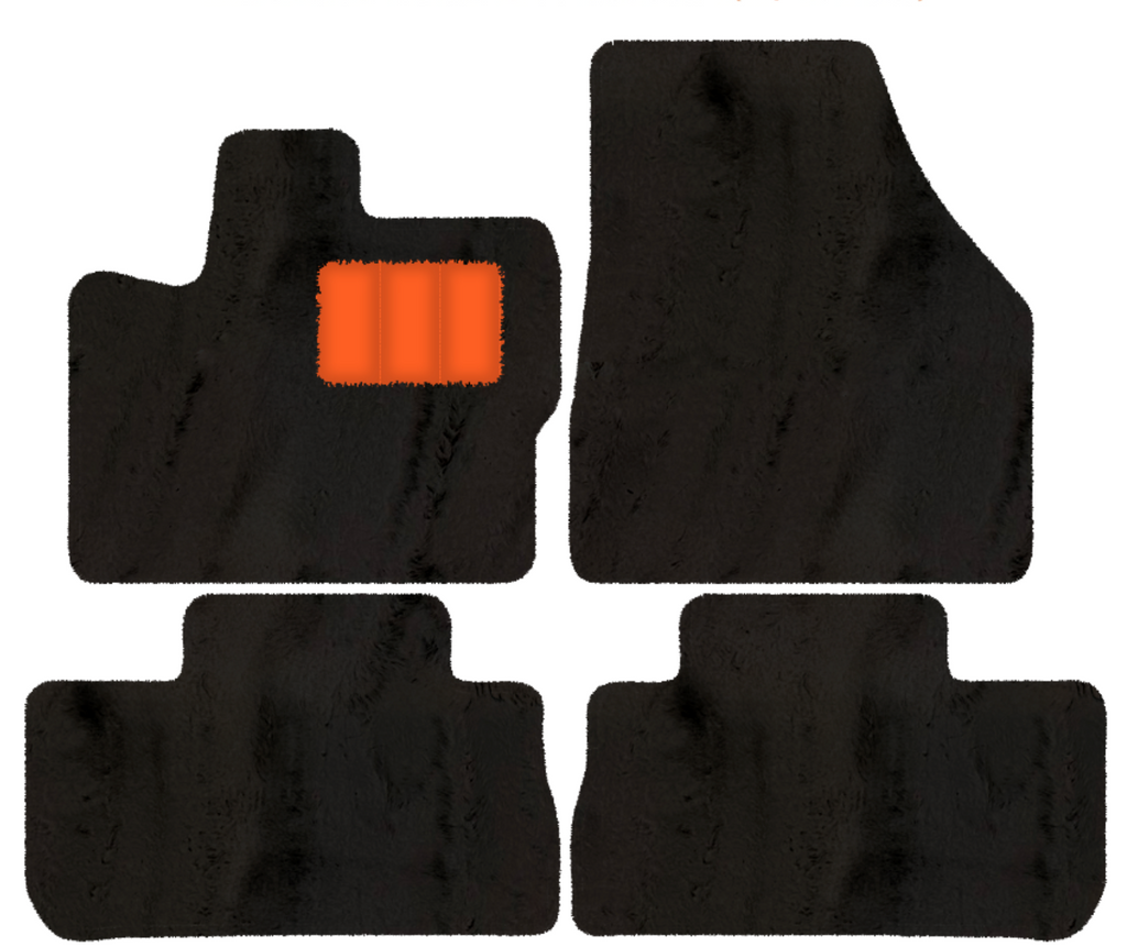 Land Rover Freelander (2007-2012) - Sheepskin Length, Various Color Options Custom Fit Premium Velour Floor Mats