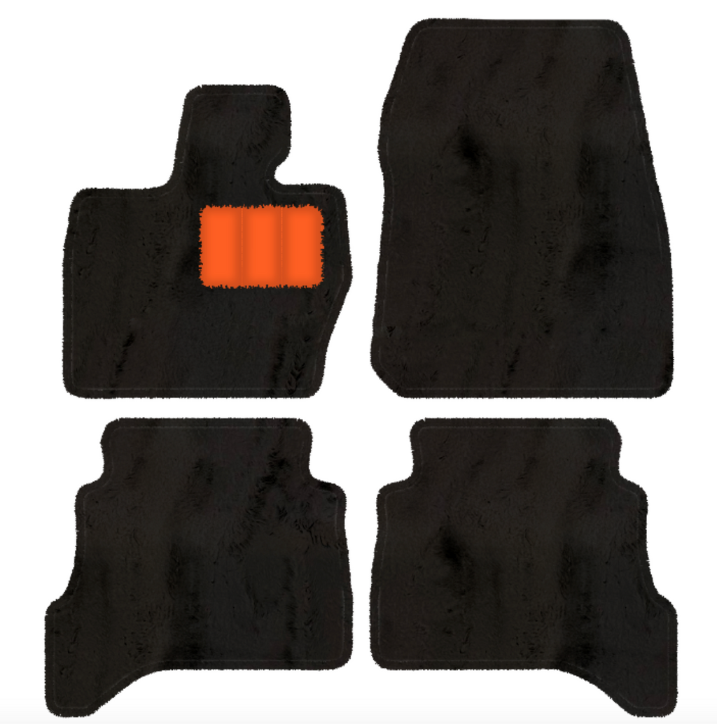 Range Rover Sport L460 (2022-2024) Short/Long Wheelbase - Sheepskin Length, Various Color Options Custom Fit Premium Velour Floor Mats