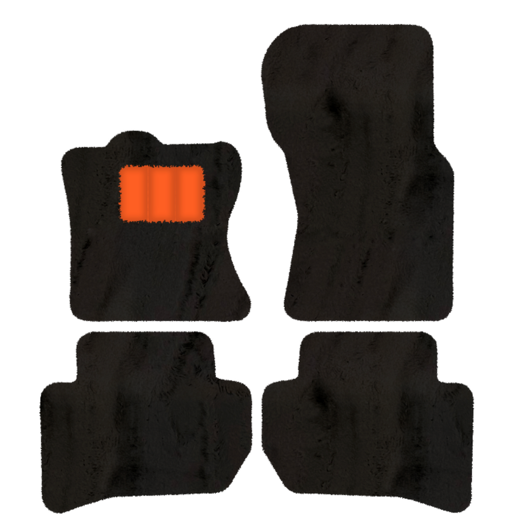 Range Rover Velar (2017-2024) - Sheepskin Length, Various Color Options Custom Fit Premium Velour Floor Mats