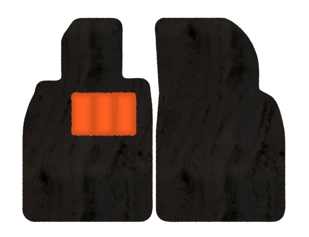 Porsche 718 Boxster (2016-2023) - Sheepskin Length, Various Color Options Custom Fit Premium Velour Floor Mats