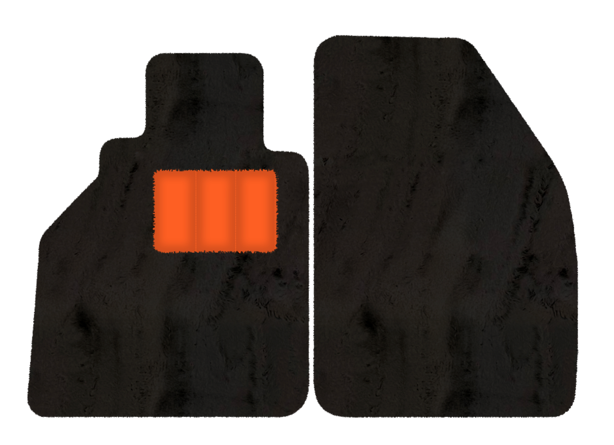 Porsche 986 Boxster (1996-2004) - Sheepskin Length, Various Color Options Custom Fit Premium Velour Floor Mats
