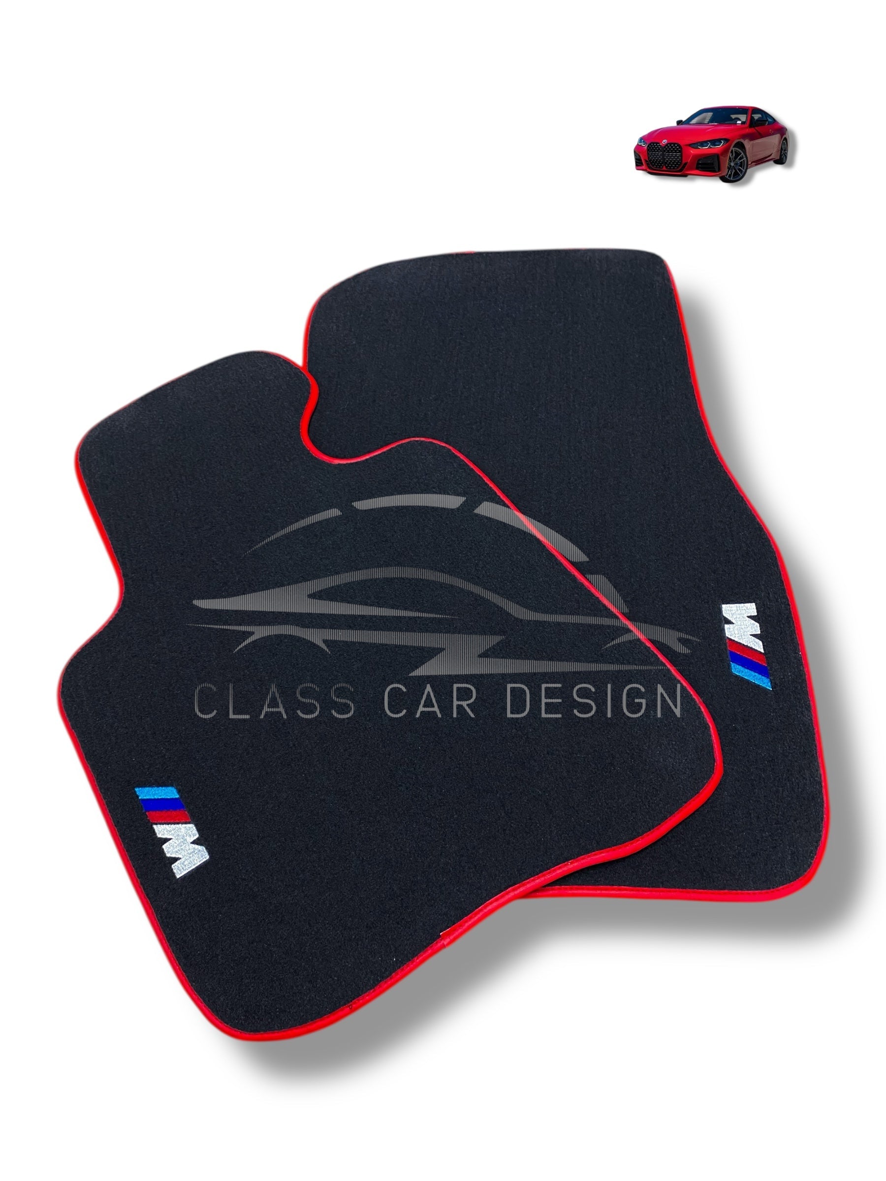 BMW 3 Series E90 Floor Mats (2005–2012) Custom Fit Luxury Velour Car Mats – Premium Carpet Set