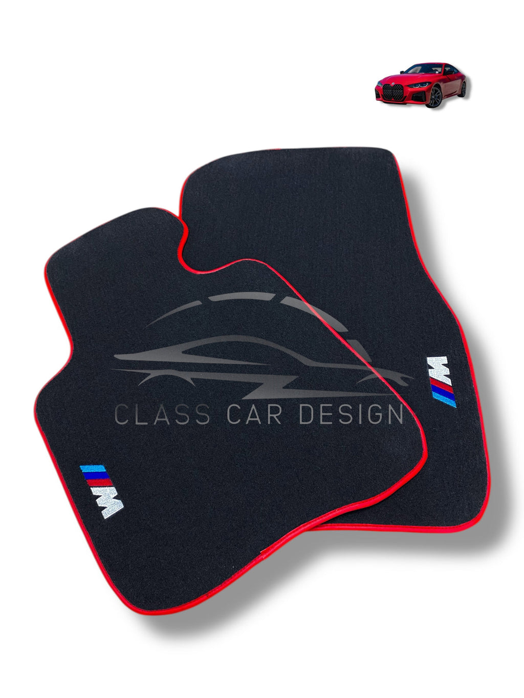 BMW 4 Series F32 Coupe (2013–2020) Custom Fit Velour Floor Mats – Luxury Carpet Set