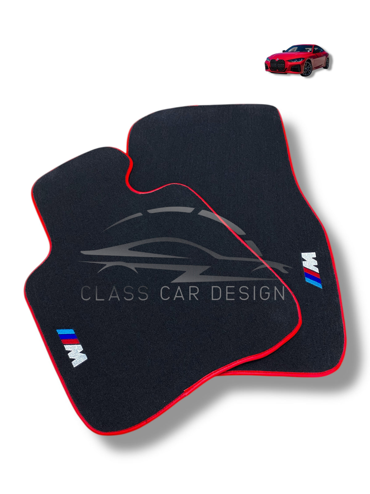 BMW 4 Series F32 Coupe (2013–2020) Custom Fit Velour Floor Mats – Luxury Carpet Set