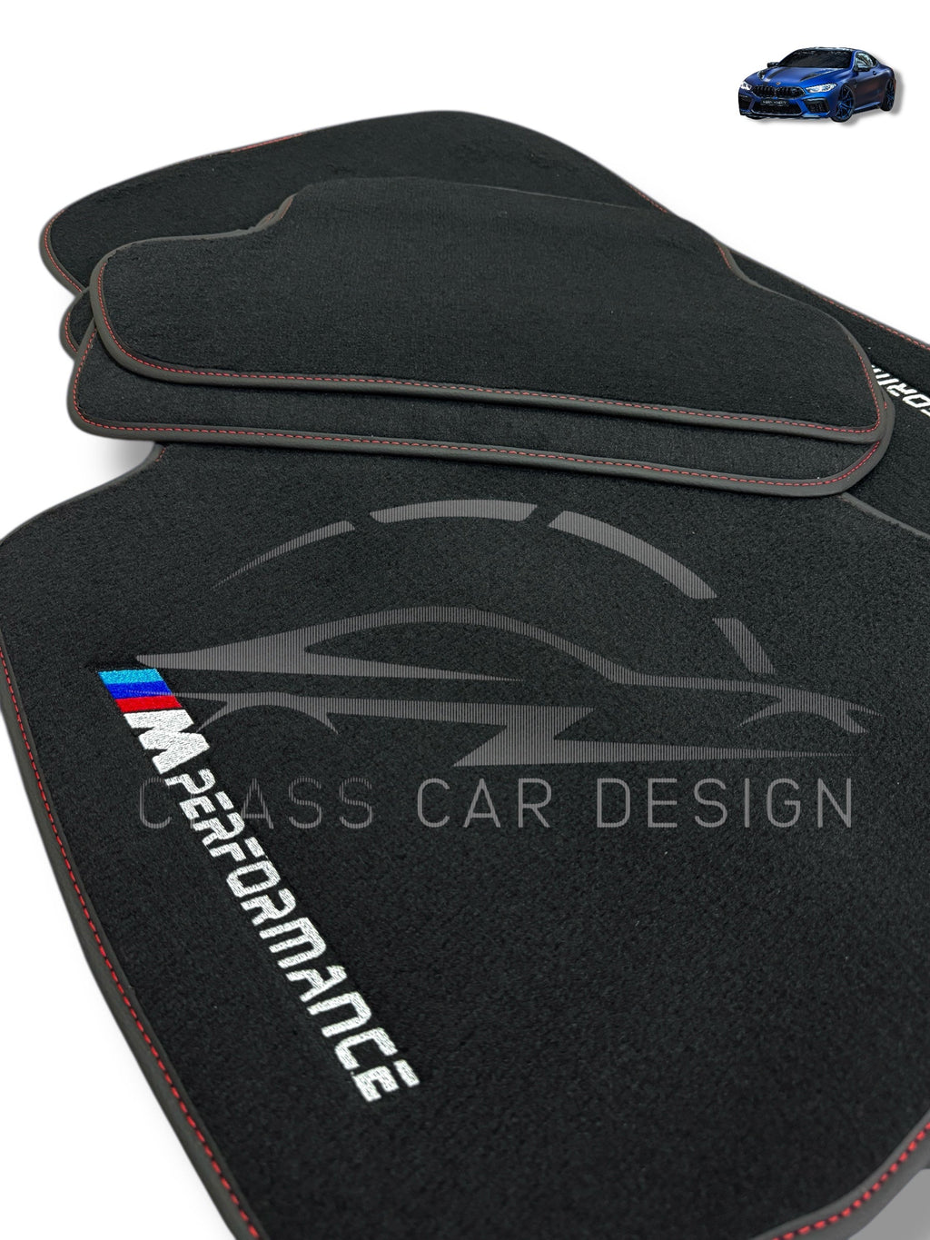 BMW 4 Series F36 Gran Coupe (2014–2020) Custom Fit Velour Floor Mats – Luxury Carpet Set