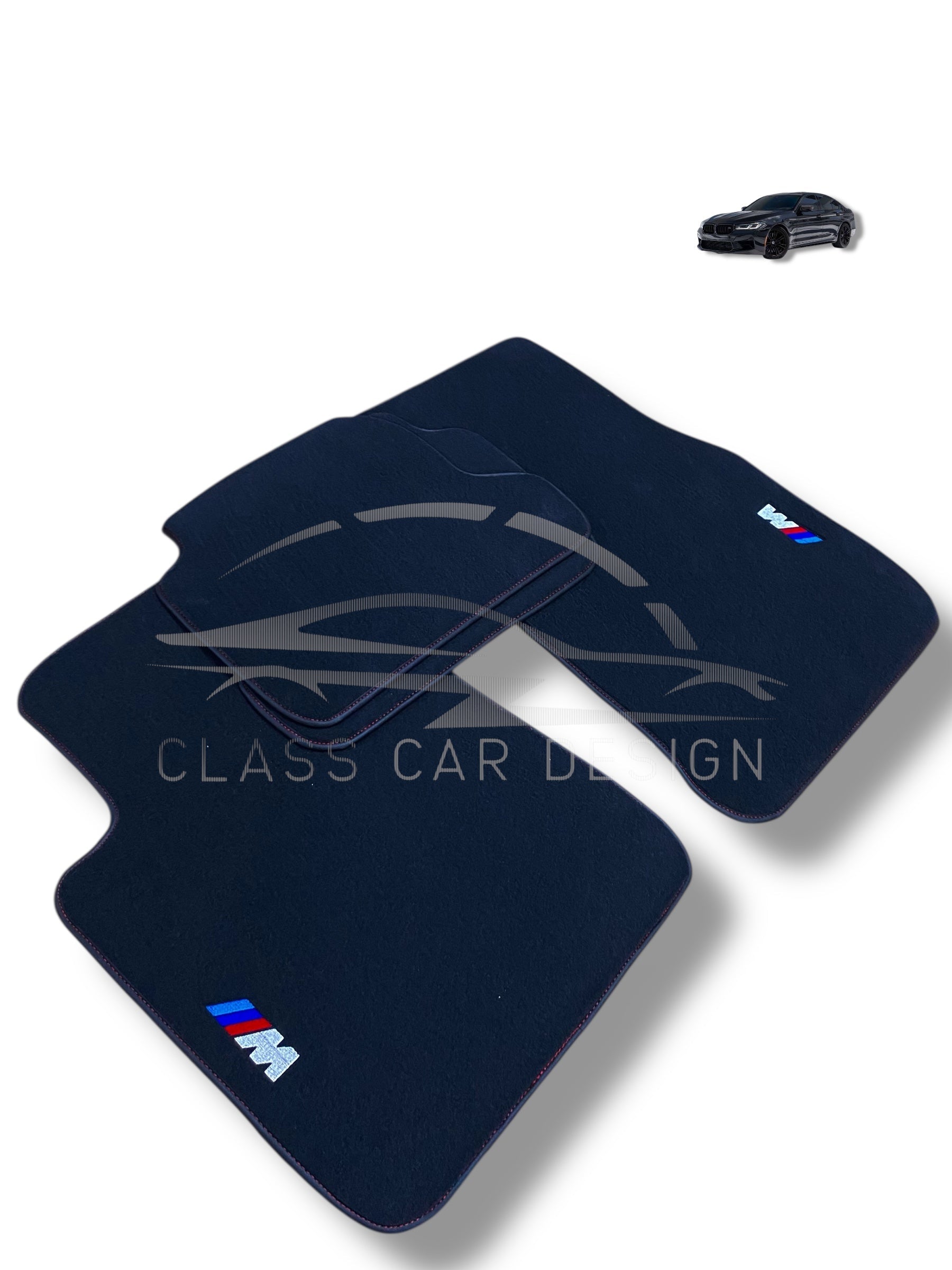 BMW 3 Series E92 Coupe Floor Mats (2007–2013) – Custom Fit Luxury Velour Car Mats – Premium Carpet Set