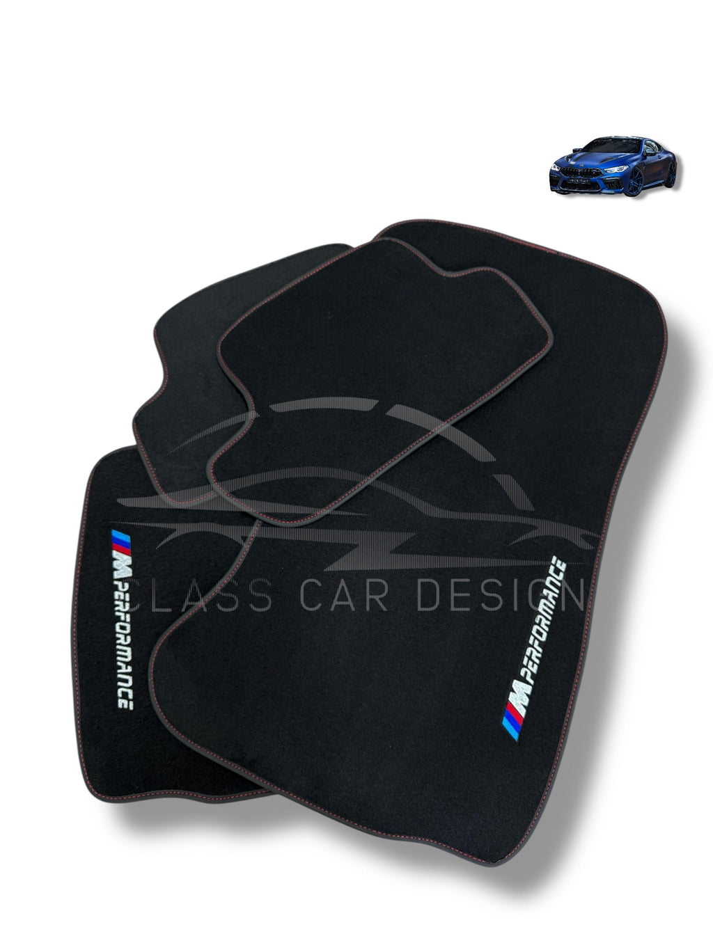 BMW 4 Series F36 Gran Coupe (2014–2020) Custom Fit Velour Floor Mats – Luxury Carpet Set