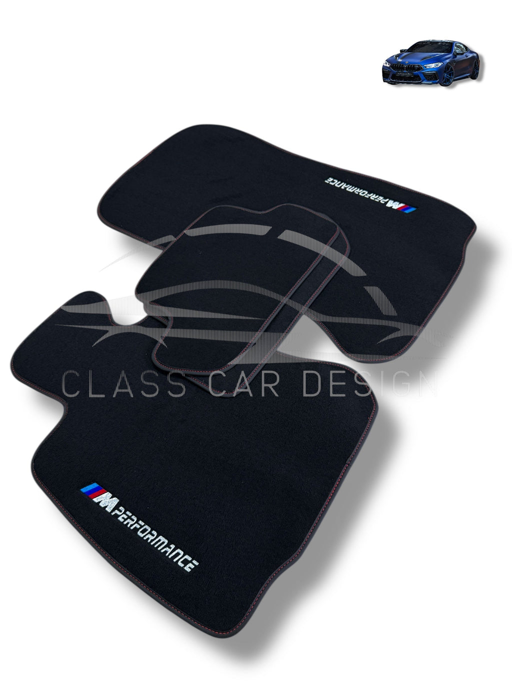 BMW 3 Series E90 Floor Mats (2005–2012) Custom Fit Luxury Velour Car Mats – Premium Carpet Set
