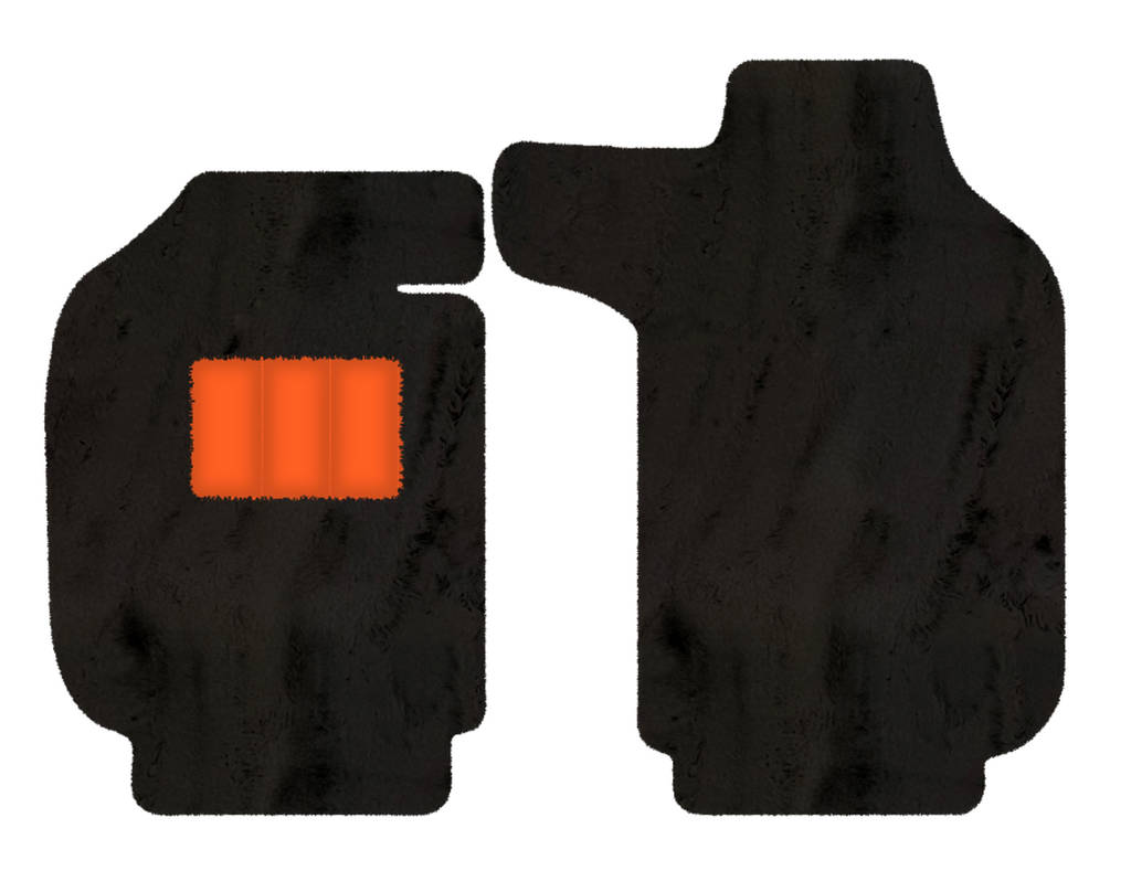 Porsche 911 SC (1978-1984) - Sheepskin Length, Various Color Options Custom Fit Premium Velour Floor Mats