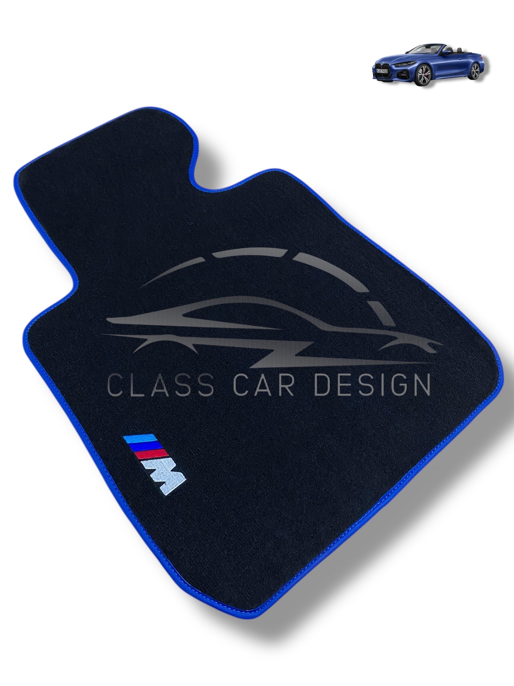 BMW 3 Series E91 Floor Mats (2005–2012) – Custom Fit Luxury Velour Car Mats – Premium Carpet Set