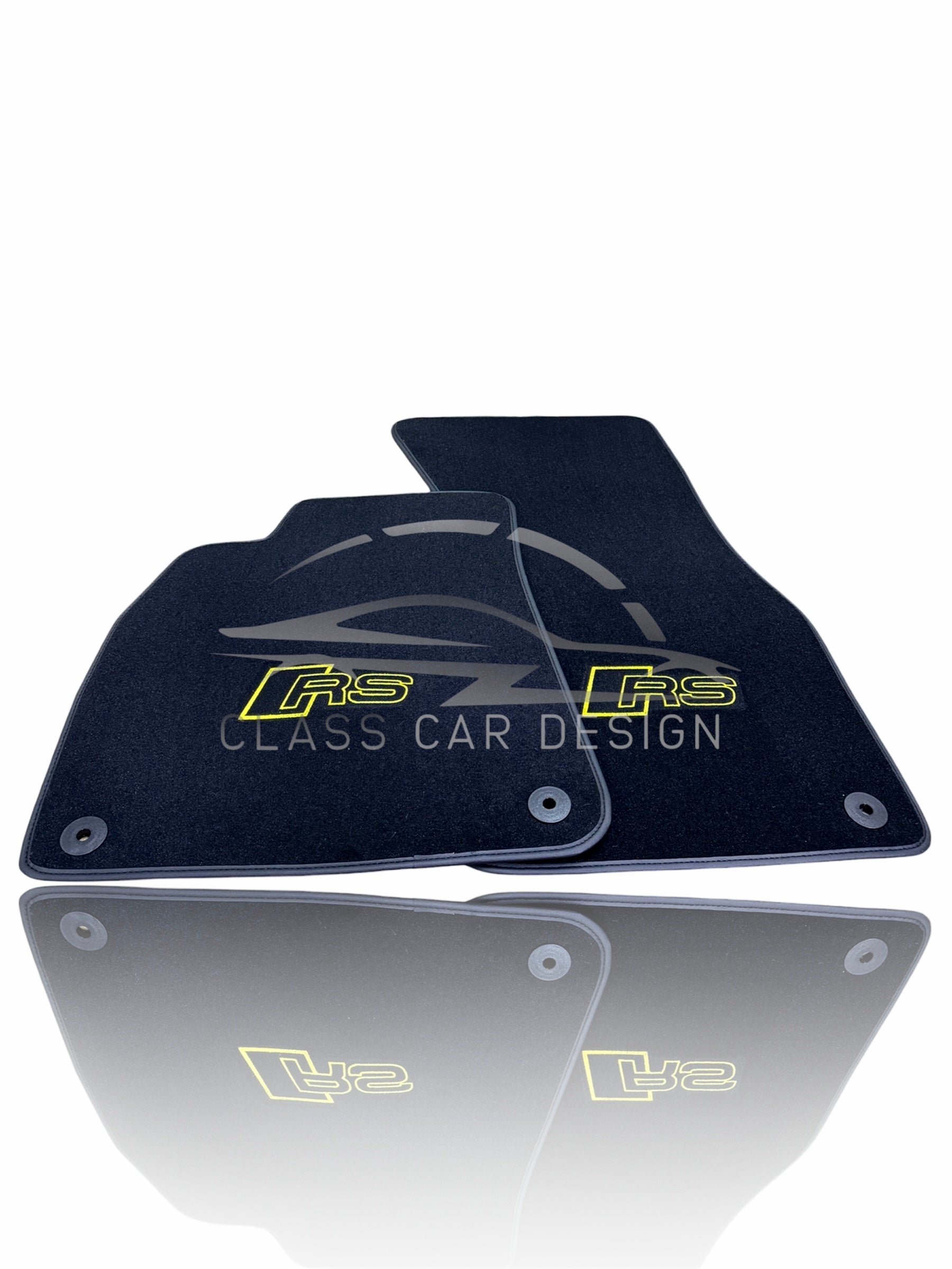 Audi RS 6 C6 Floor Mats (2008-2010) – Custom Fit Luxury Velour Carpet Set