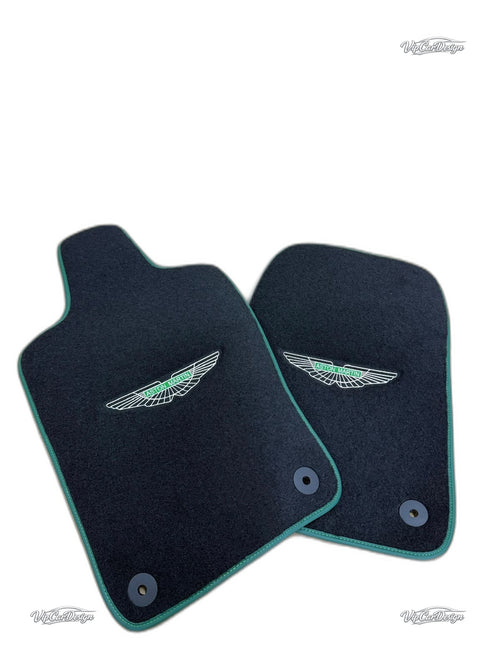 Aston Martin DB11 (2016-2023) Custom Fit Floor Mats - Front Floor Mats | VipCarDesign