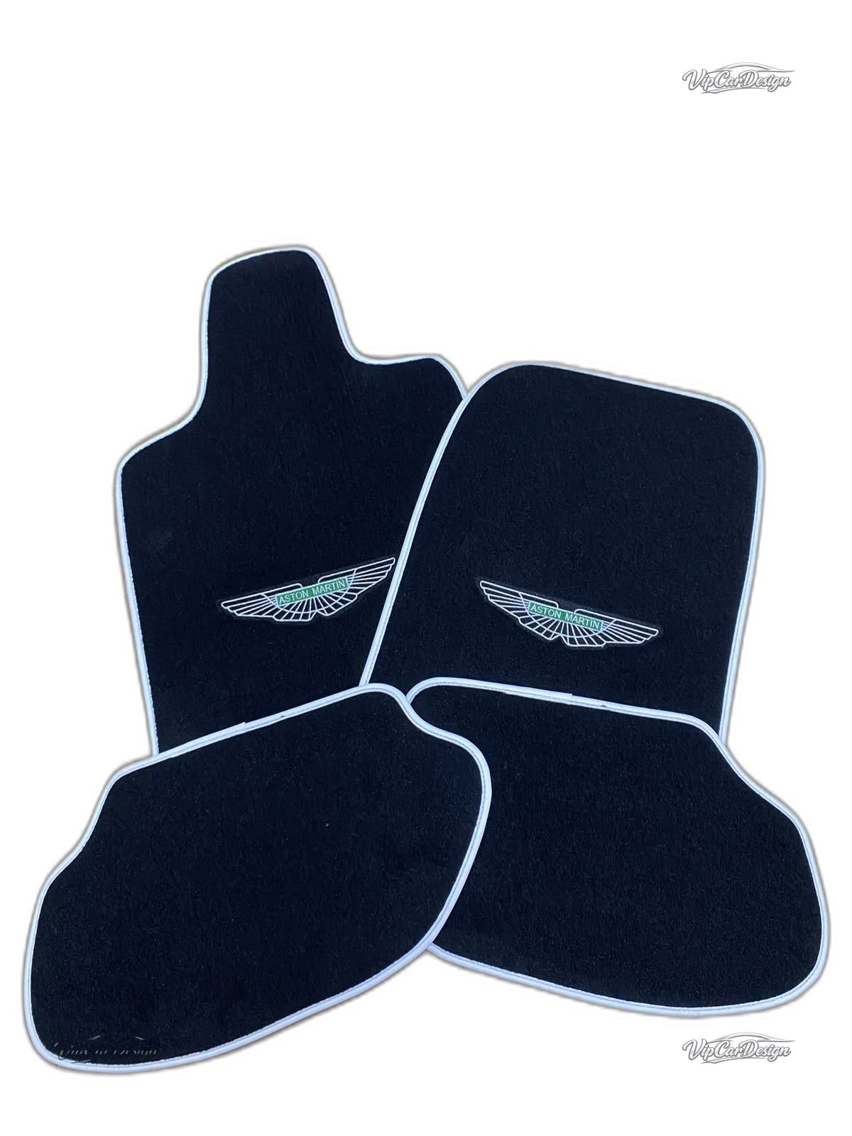 Aston Martin DB9 (2004-2016) Custom Fit Floor Mats - Anti-Slip Backing | VipCarDesign