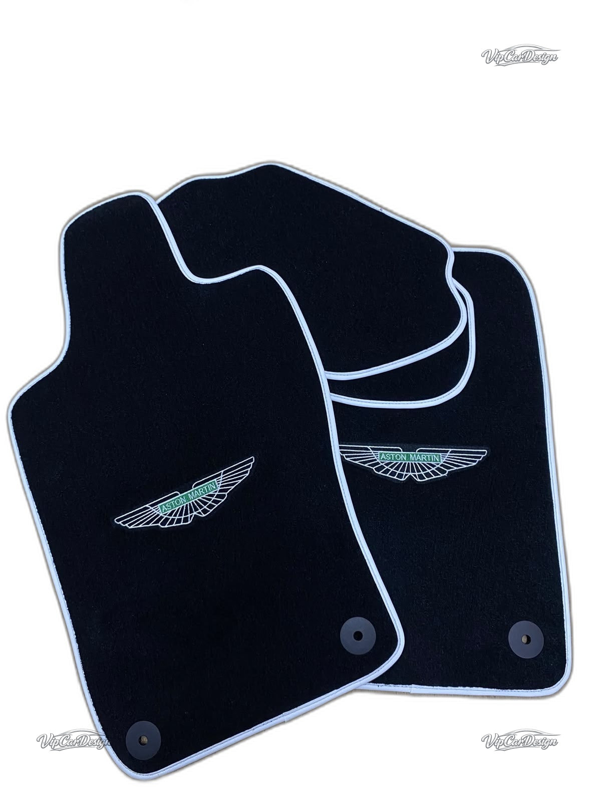 Aston Martin V12 Vanquish (2001-2005) Custom Fit Floor Mats - Packaging View | VipCarDesign