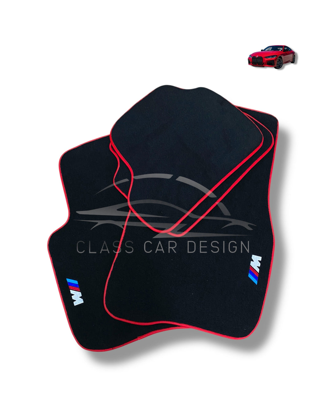 BMW 3 Series E93 Cabrio Floor Mats (2007–2013) – Custom Fit Luxury Velour Car Mats – Premium Carpet Set