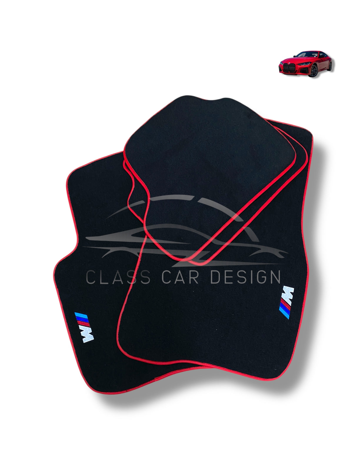 BMW 4 Series F36 Gran Coupe (2014–2020) Custom Fit Velour Floor Mats – Luxury Carpet Set