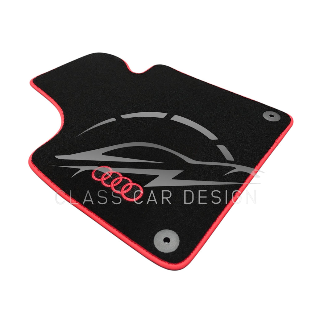 Audi A1 A2 A3 A4 A5 A6 A7 A8 Q2 Q3 Q4 Q5 Q7 Q8 TT And E-Tron Floor Mats – Custom Fit Luxury Velour Carpet Set