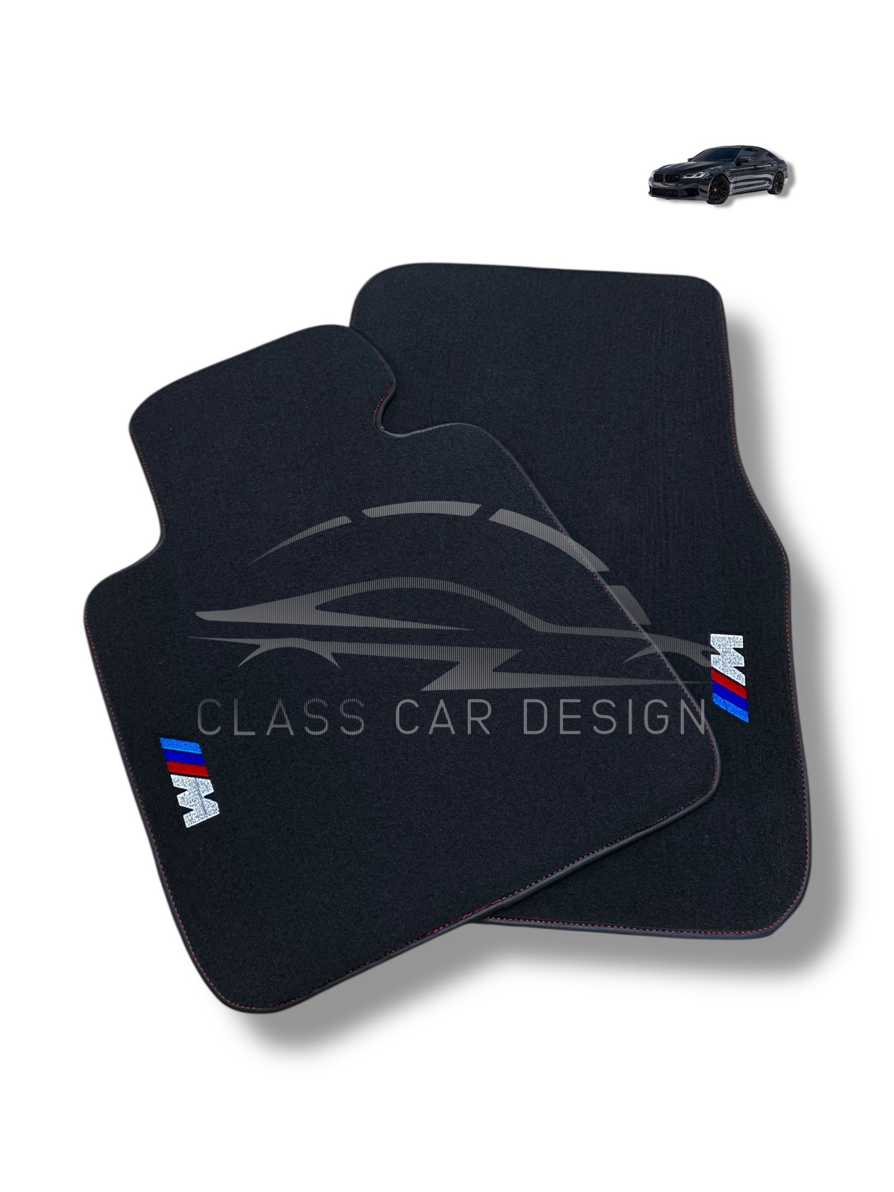 BMW 3 Series E90 Floor Mats (2005–2012) Custom Fit Luxury Velour Car Mats – Premium Carpet Set