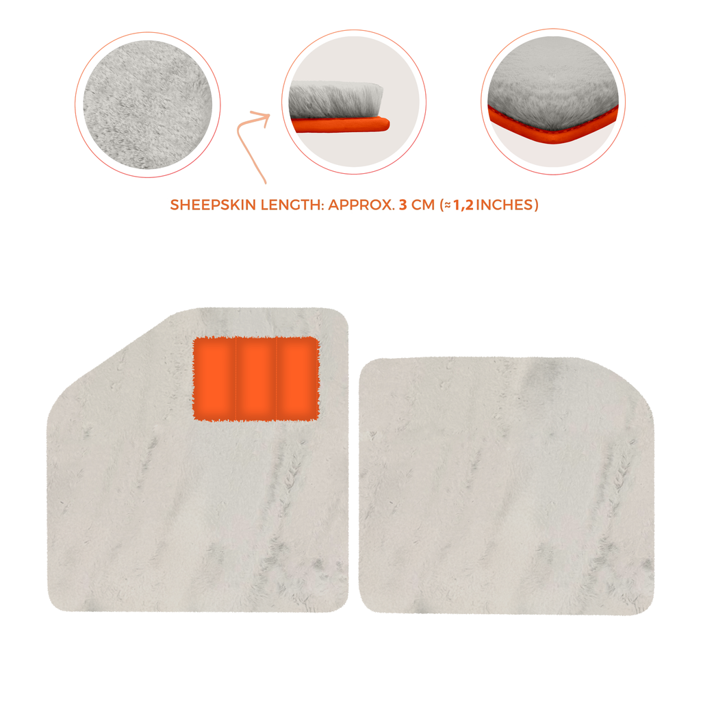Aston Martin Victor (2020) Coupe - Sheepskin Length, Various Color Options Custom Fit Premium Velour Floor Mats