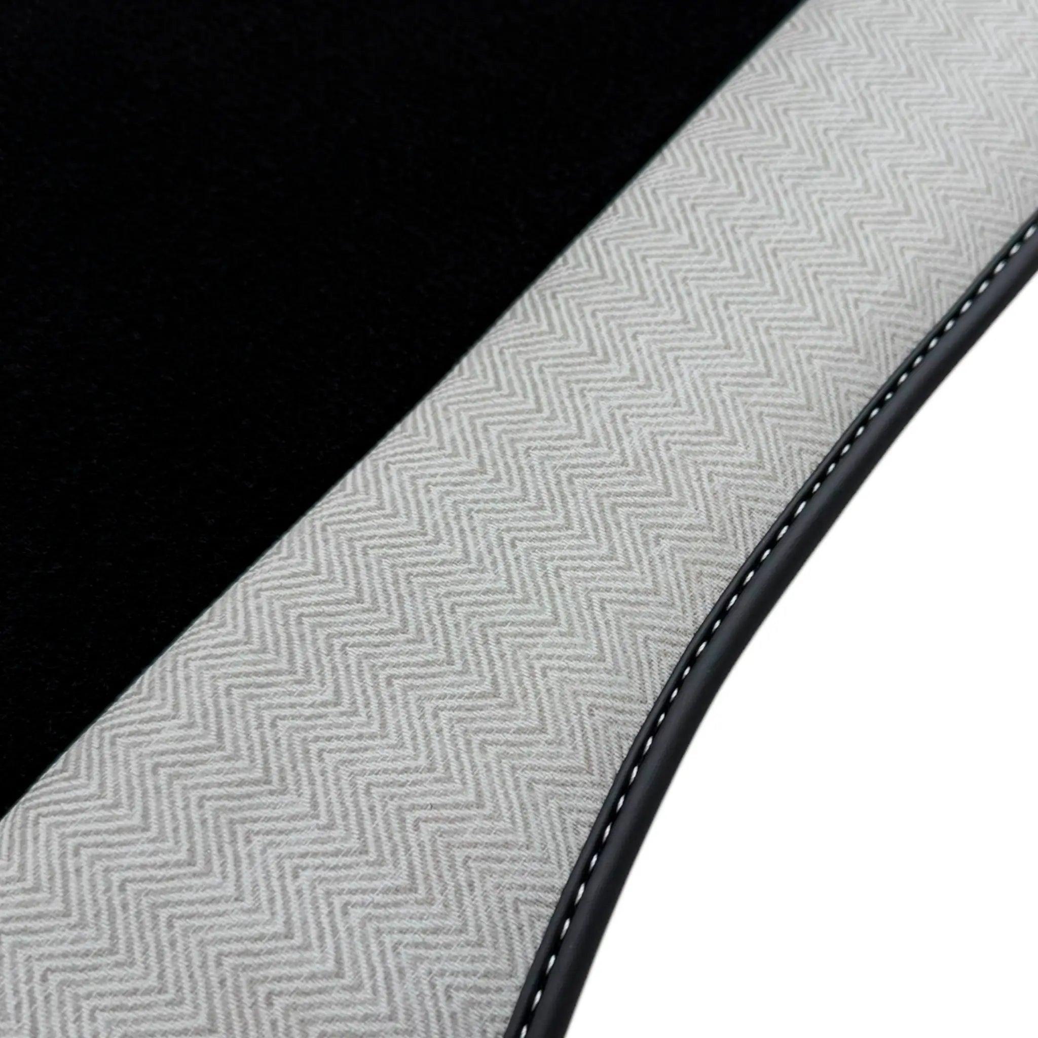 BMW 2 Series U06 (2022-2026) with Gray Leather Custom Fit Premium Velour Floor Mats