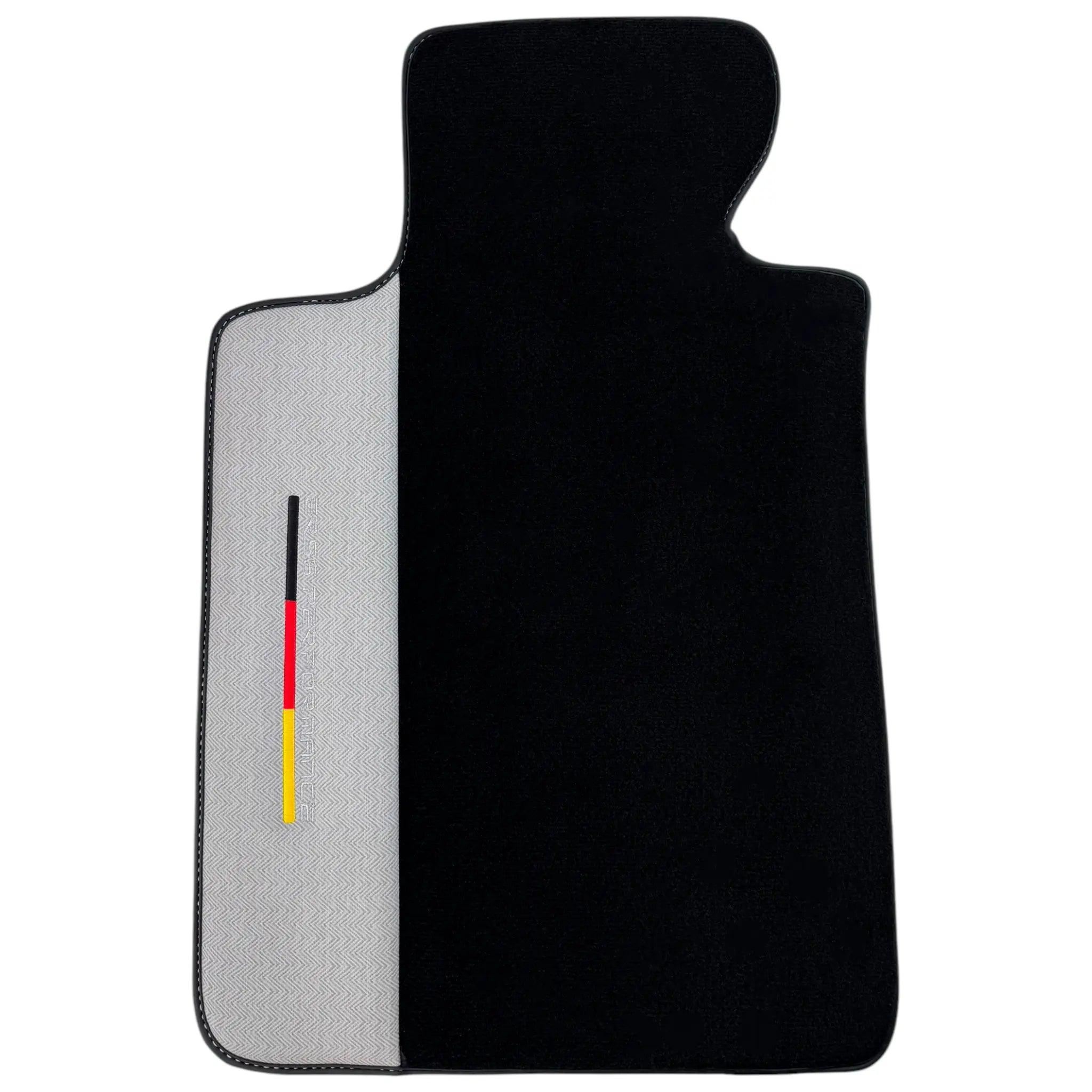 BMW 2 Series U06 (2022-2026) with Gray Leather Custom Fit Premium Velour Floor Mats