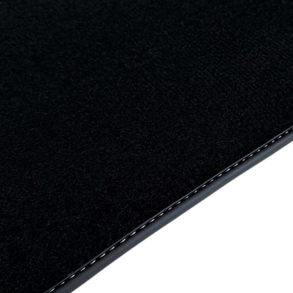 BMW 2 Series U06 (2022-2026) with Gray Leather Borders Custom Fit Premium Velour Floor Mats