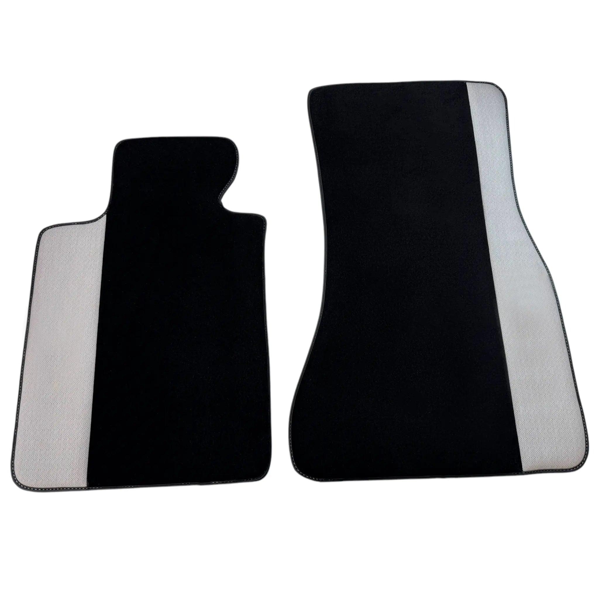 BMW 2 Series U06 (2022-2026) with Gray Leather Borders Custom Fit Premium Velour Floor Mats