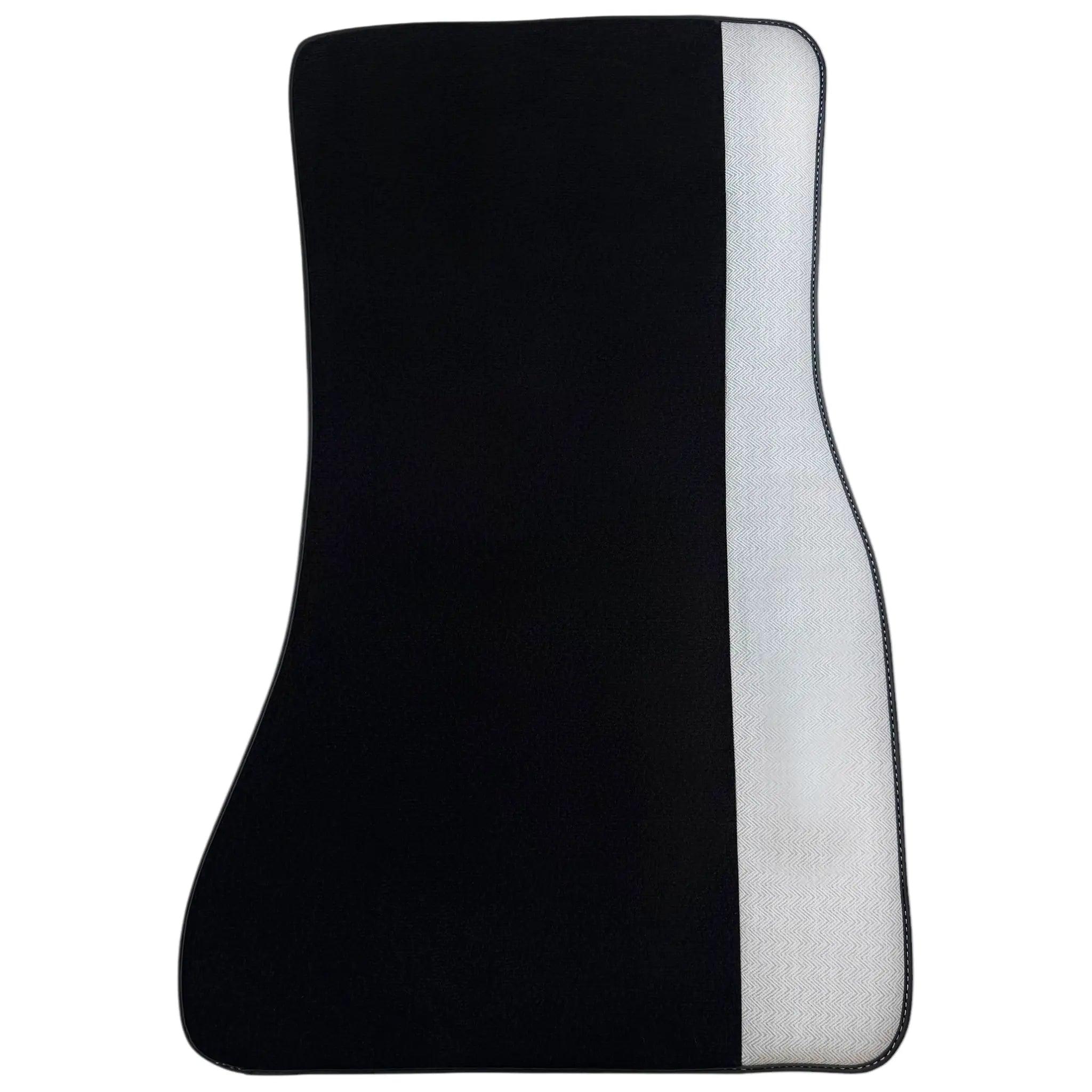 BMW 2 Series U06 (2022-2026) with Gray Leather Borders Custom Fit Premium Velour Floor Mats