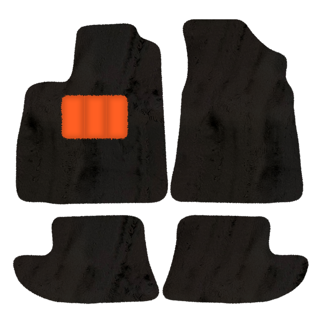 Bentley Continental GTC (2006â€“2011) - Sheepskin Length, Various Color Options Custom Fit Premium Velour Floor Mats