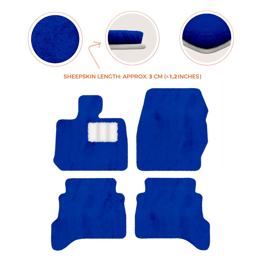 Range Rover Sport L460 (2022-2024) - Sheepskin Length, Various Color Options Custom Fit Premium Velour Floor Mats