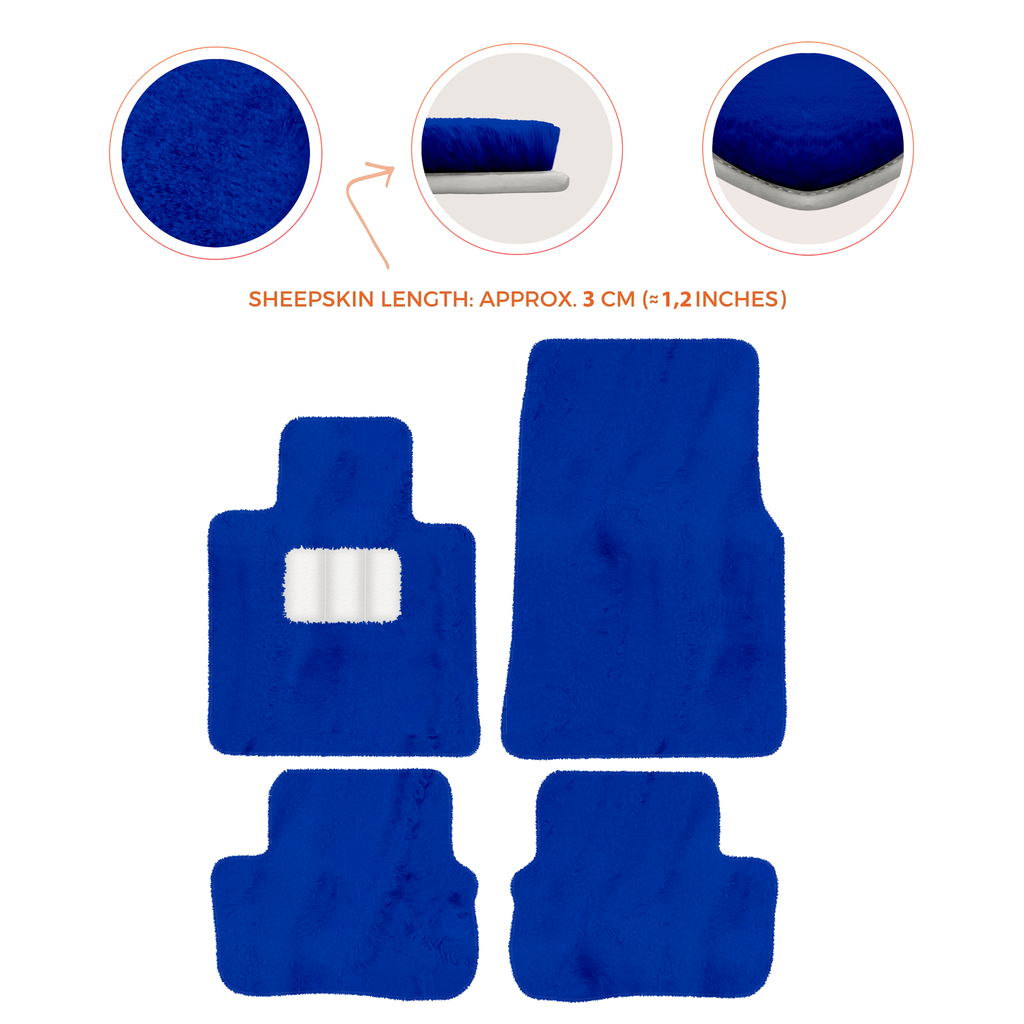 Rolls-Royce RR31 Spectre (2023-2026) Electric Coupe - Sheepskin Length, Various Color Options Custom Fit Premium Velour Floor Mats