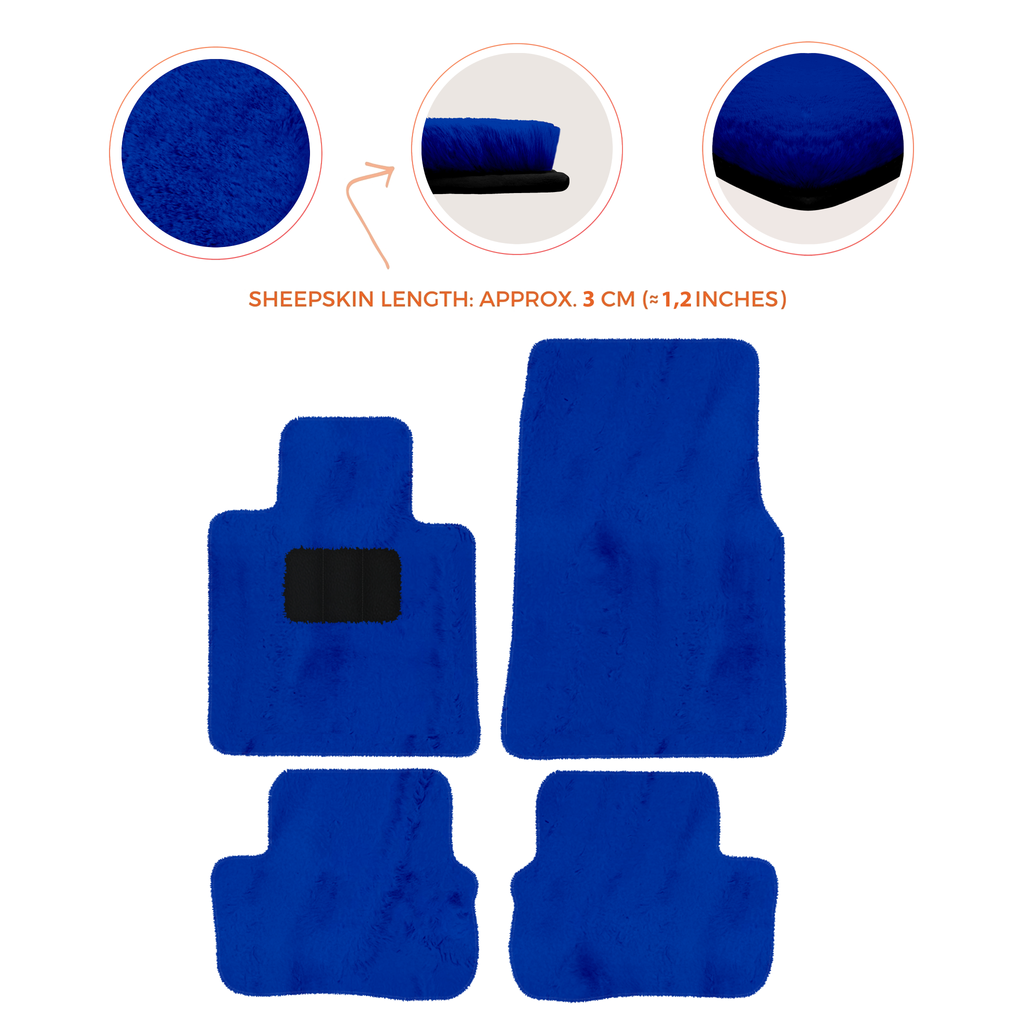 Rolls-Royce RR31 Spectre (2023-2026) Electric Coupe - Sheepskin Length, Various Color Options Custom Fit Premium Velour Floor Mats