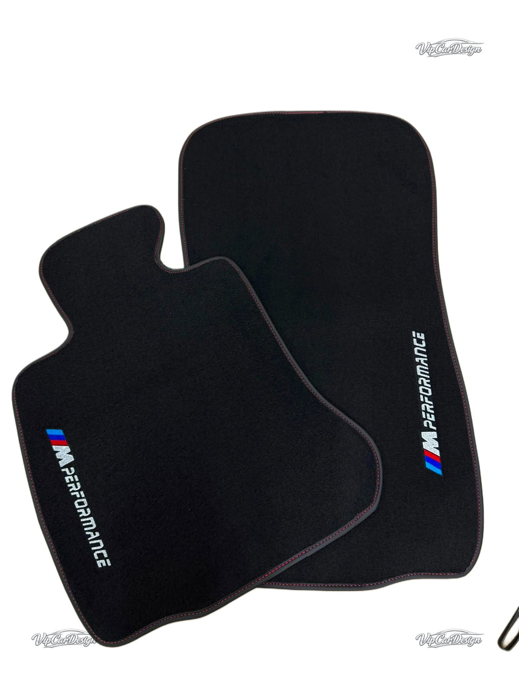 BMW 1 Series E81 (2006-2011) Custom Fit Floor Mats M Performance Logo - Complete Set Overview | VipCarDesign