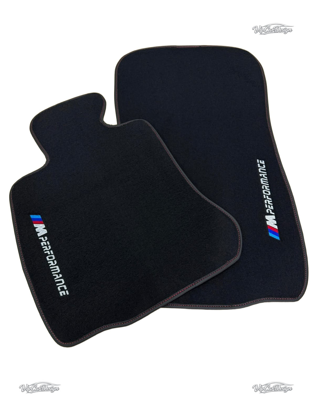 BMW 1 Series E81 (2006-2011) Custom Fit Floor Mats M Performance Logo - M Performance Detail | VipCarDesign