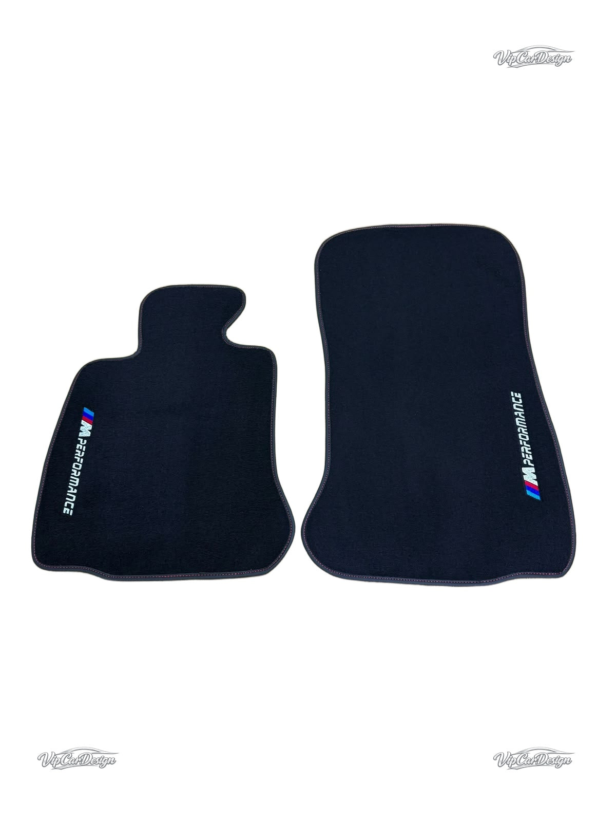 BMW 4 Series G22 (2020-2025) Custom Fit Floor Mats M Performance Logo - Premium Velour Detail | VipCarDesign