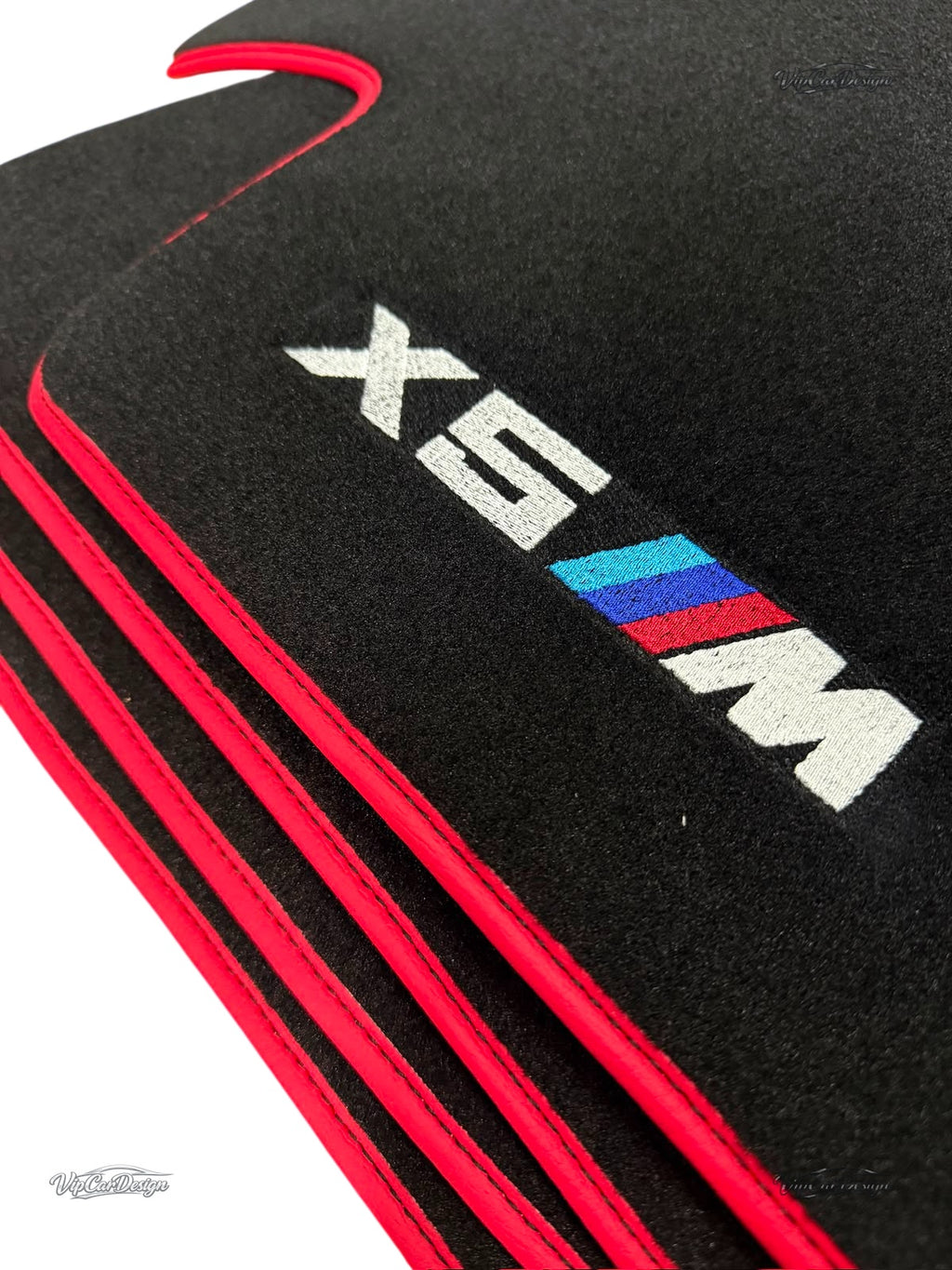 BMW X5 Series F15 (2013-2018) Custom Fit Floor Mats X5 Logo - Front Floor Mats | VipCarDesign