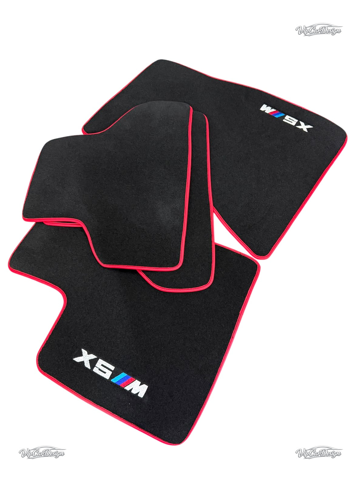 BMW X5 Series E53 (1999-2006) Custom Fit Floor Mats X5 Logo - X5 Logo Detail | VipCarDesign